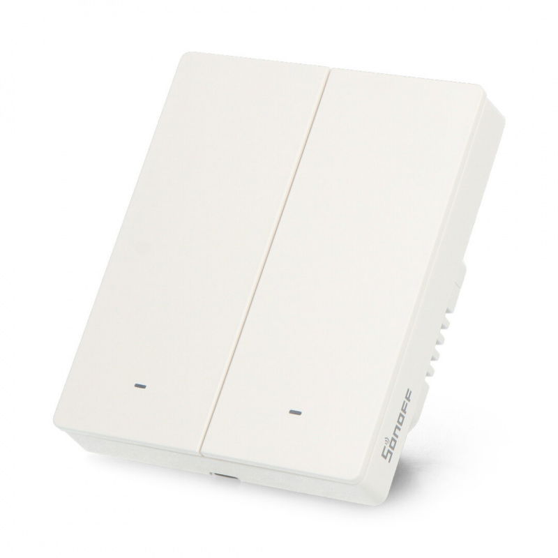 Inteligentny przełącznik ścienny WiFi M5-2C-80W Matter