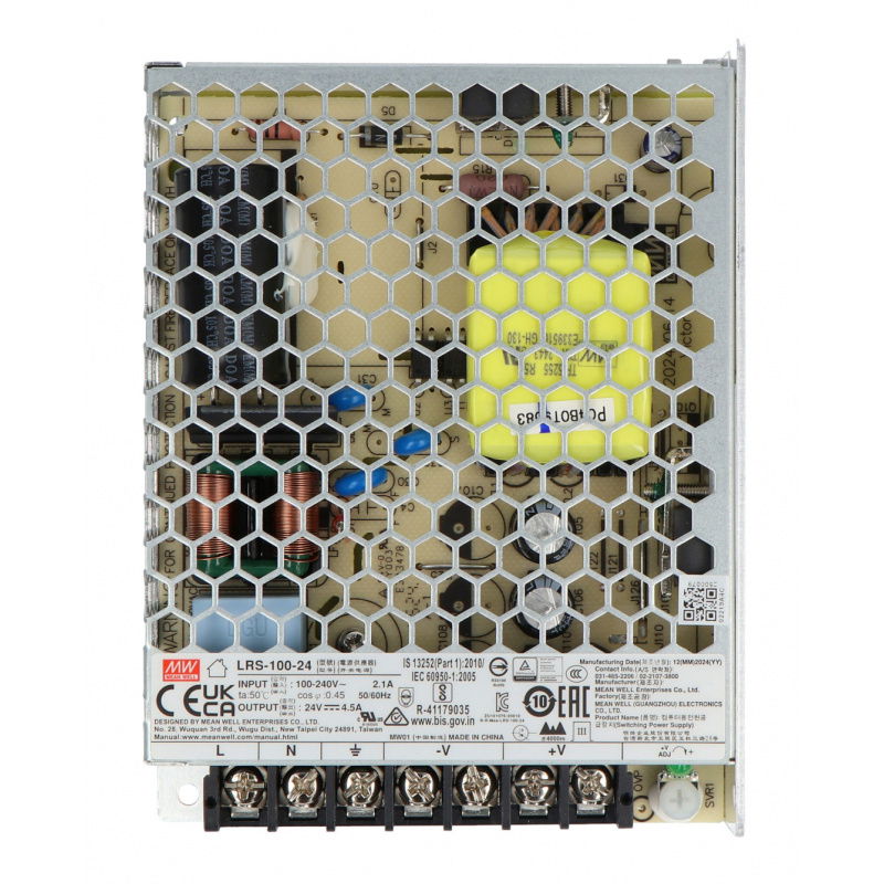Internal Power Supply (24V 108W)