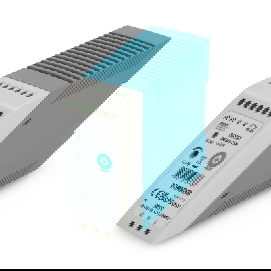 Napájecí zdroj MDIN60W24 na lištu DIN - 24V / 2,5A / 60W