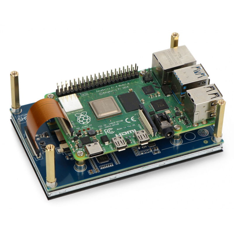 Dotykový displej – kapacitní LCD 4,3'' IPS 800x480px DSI pro