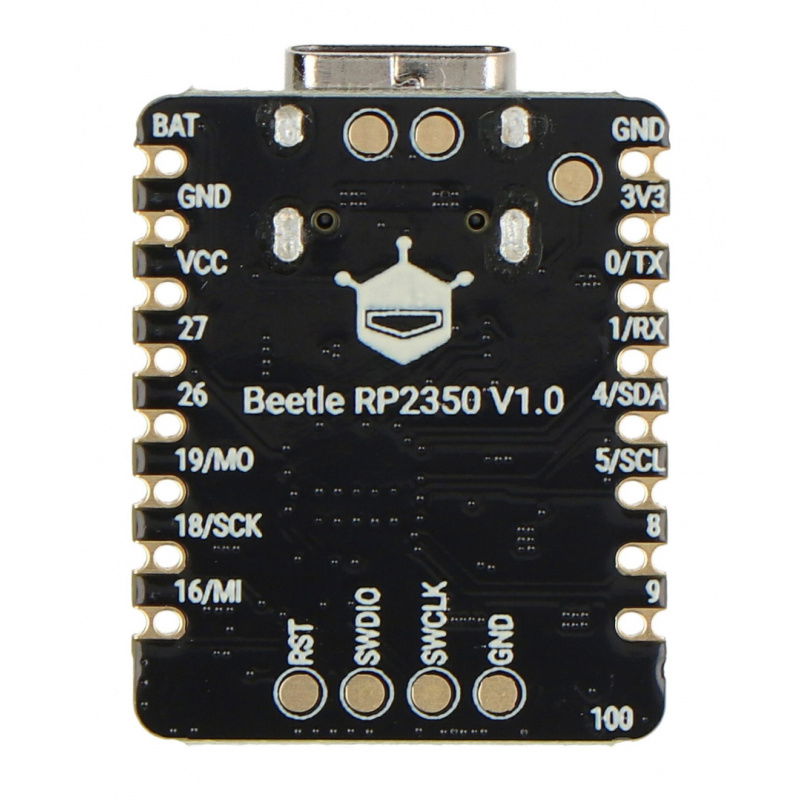 Beetle RP2350 Mini Dual-Core Development Board (ARM Cortex-M33