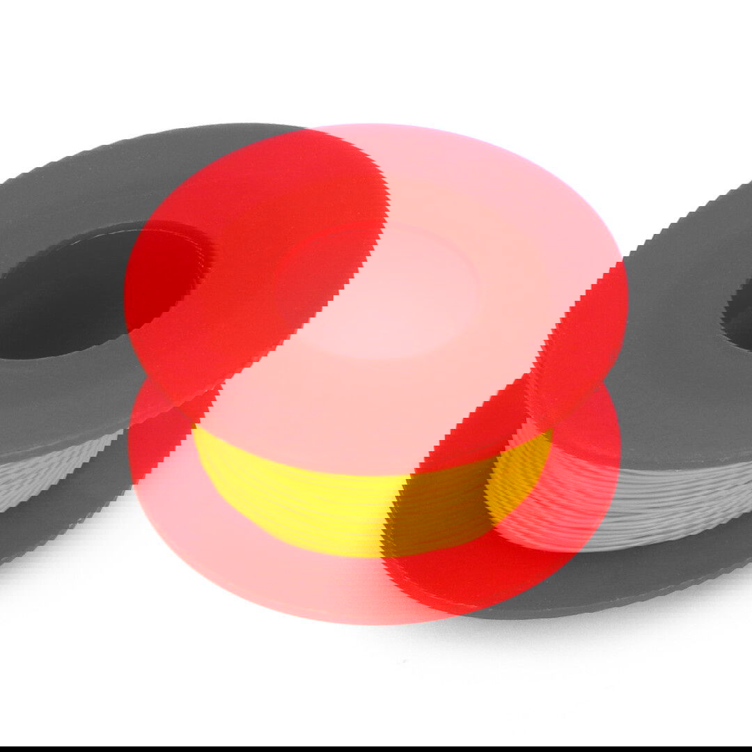 Postříbřený měděný propojovací vodič Kynar - 0,25 mm/AWG 30 - žlutý - 50 m