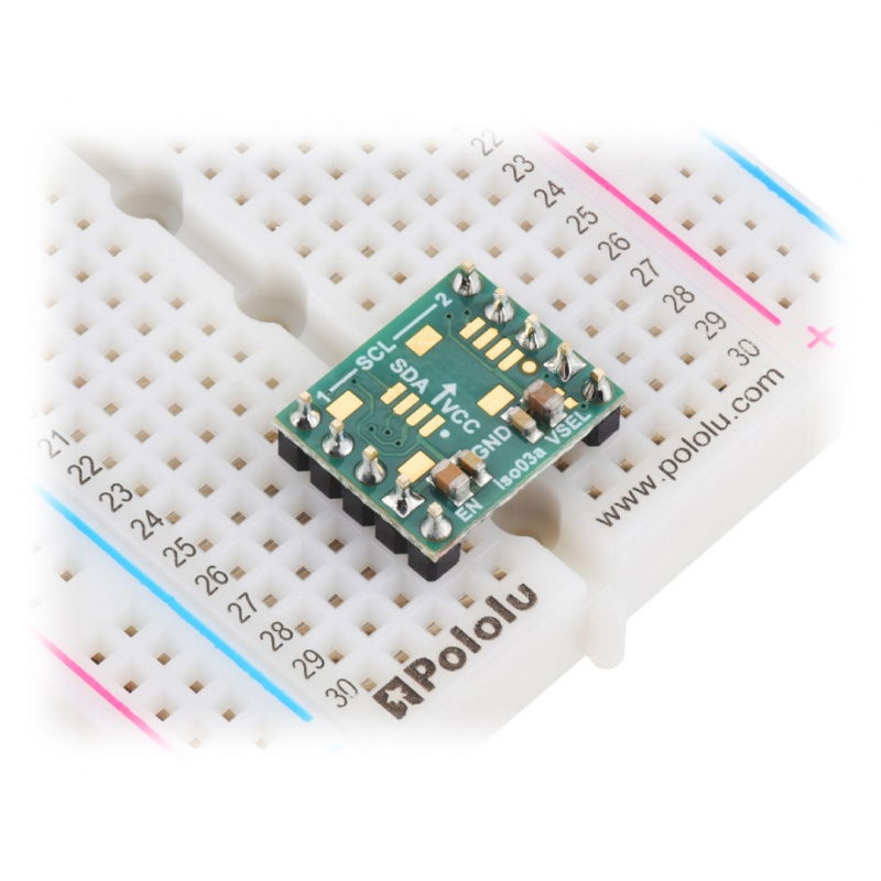 Pololu I2C Isolator with Isolated Power, ISO1640