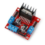 L298N - dvoukanálový budič motoru - modul 12V / 2A