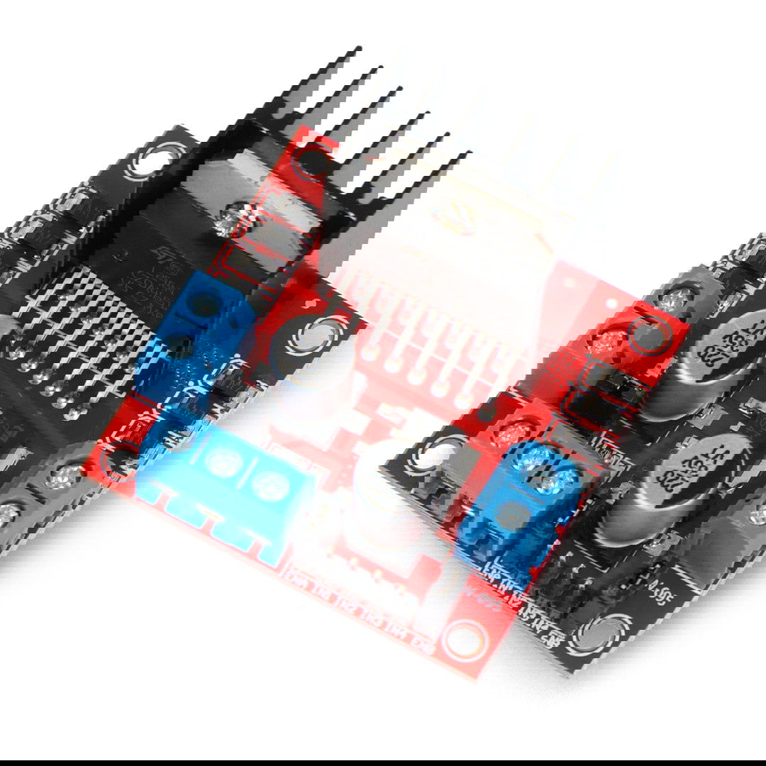 L298N - dvoukanálový budič motoru - modul 12V / 2A