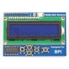 16x2 LCD displej s klávesnicí a RGB LED pro Banana Pi - zdjęcie 2