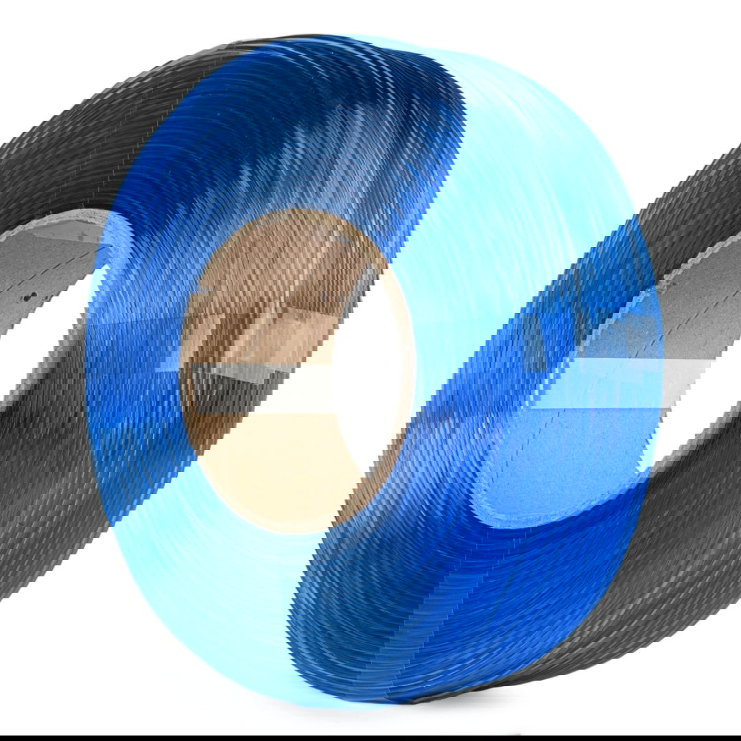 The Filament ReFill PETG 1.75mm TRANSPARENT BLUE 1kg