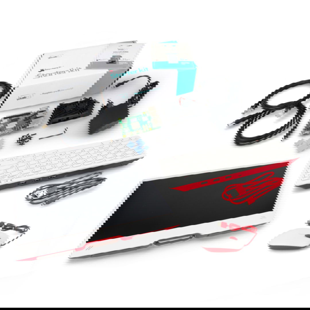 Zestaw justPi Full Kit z Raspberry 5 8GB + Monitor + 32GB