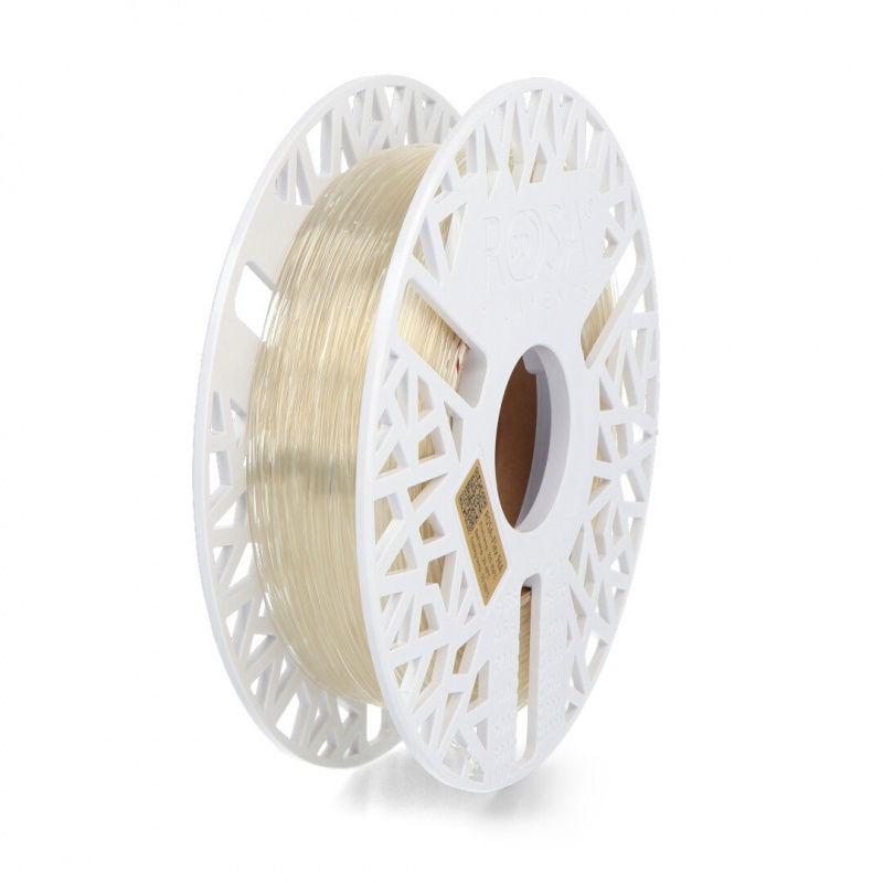 Filament Rosa3D Flex 96A 1,75mm 0,5kg - Průhledný