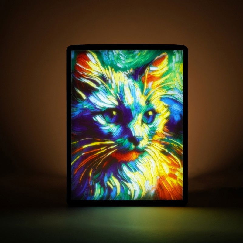 Sada litofánového LED podsvícení - KC009 - 96x144mm - 2ks -