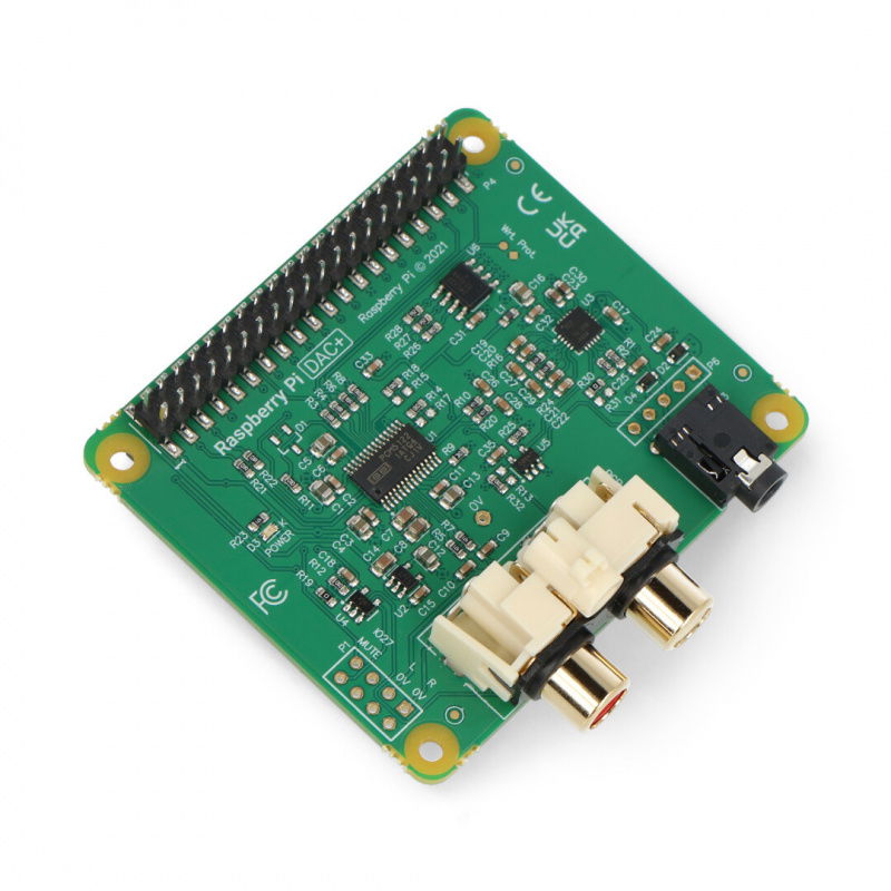 IQaudIO DAC + - zvuková karta pro Raspberry Pi 4B / 3B + / 3B
