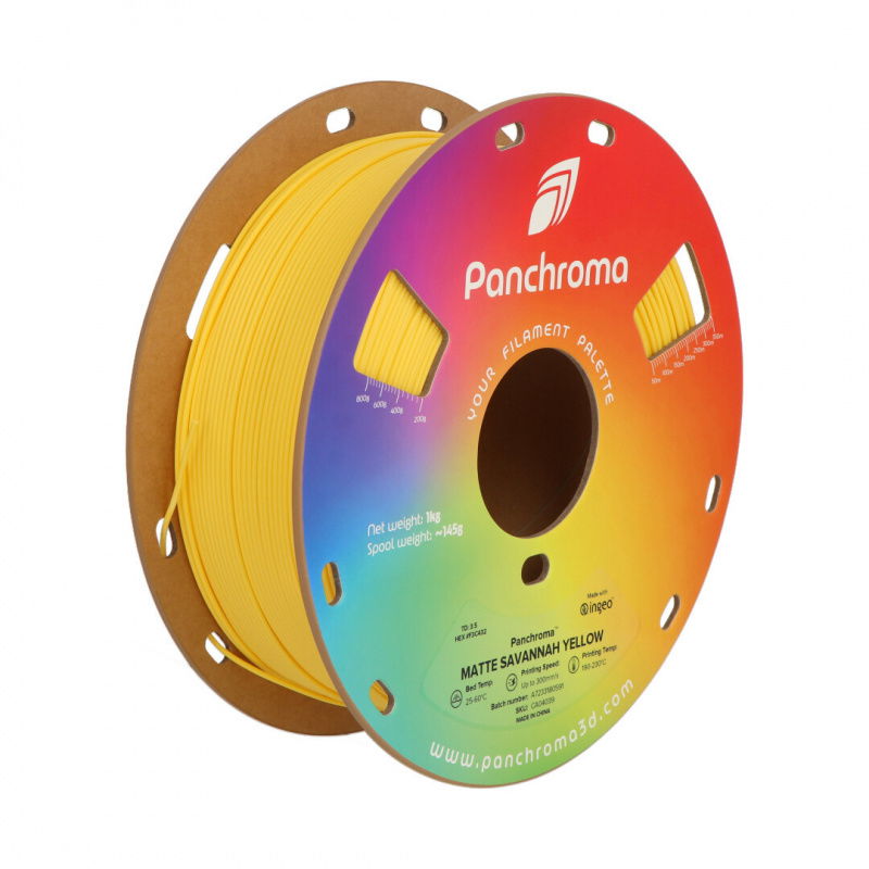 Polymaker Panchroma PLA filament 1,75mm, 1kg - Savannah Yellow
