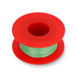 Kynar postříbřený měděný montážní kabel - 0,25 mm / AWG 30 -