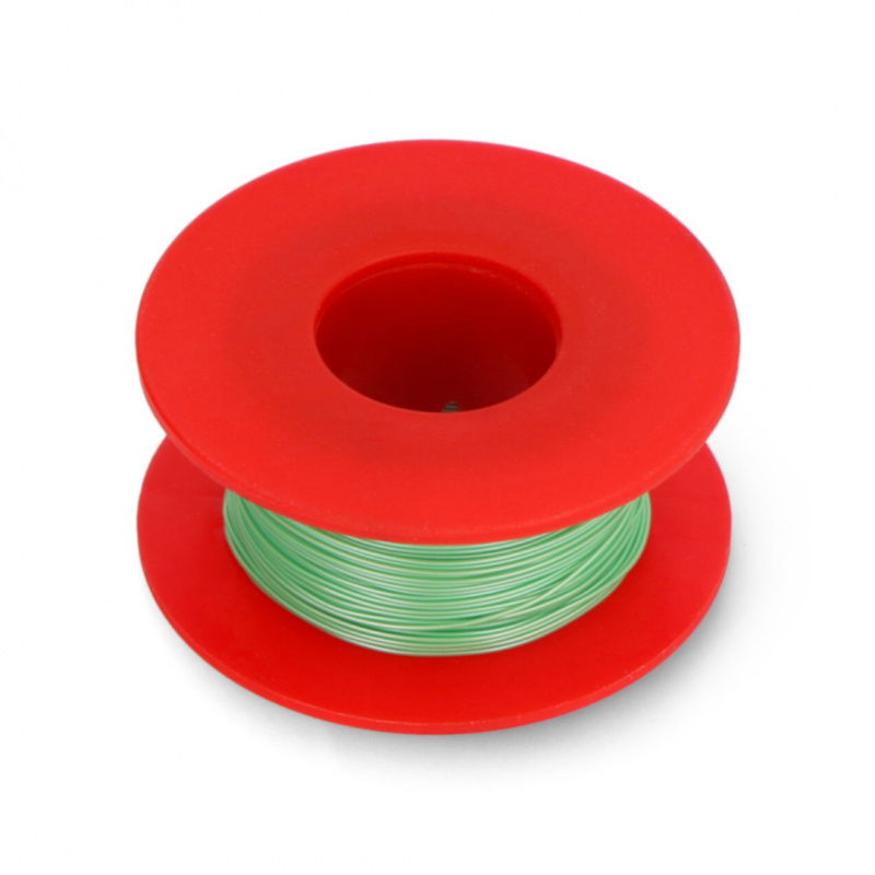 Kynar postříbřený měděný montážní kabel - 0,25 mm / AWG 30 -