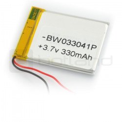 Baterie Li-Poly 330 mAh 3,7