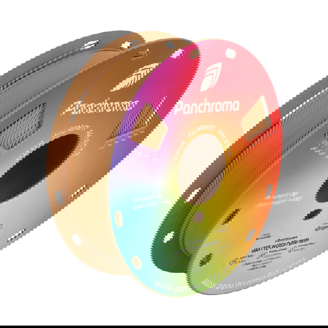 Polymaker Panchroma PLA filament 1,75mm, 1kg - Wood Brown