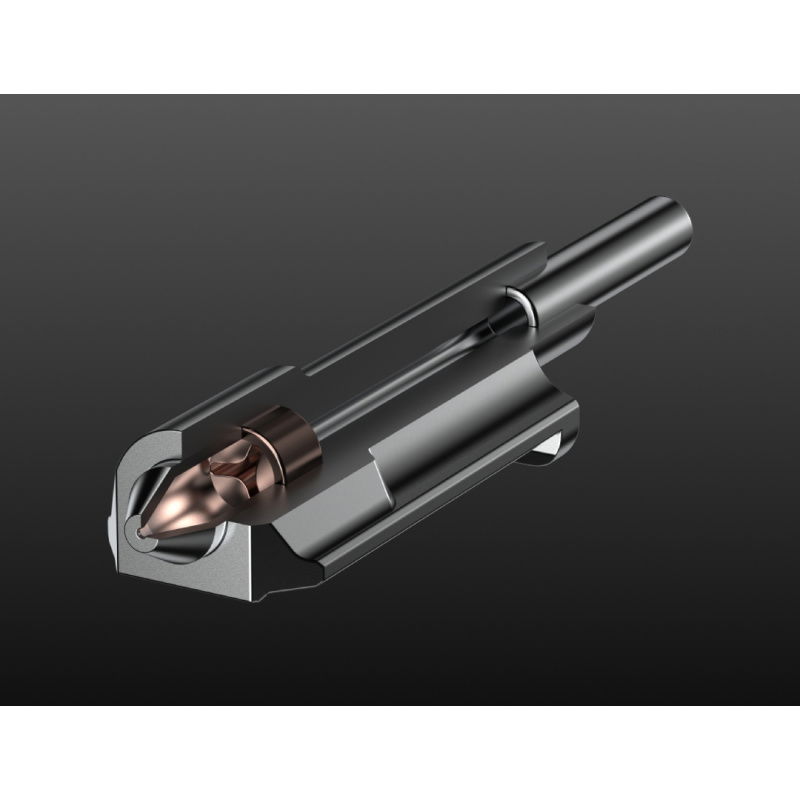 High Flow Hotend with hardened steel nozzle - 0.8 mm