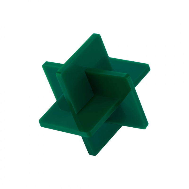 3mm Mistletoe Green Opaque Glossy Acrylic (3PCS) - YB005