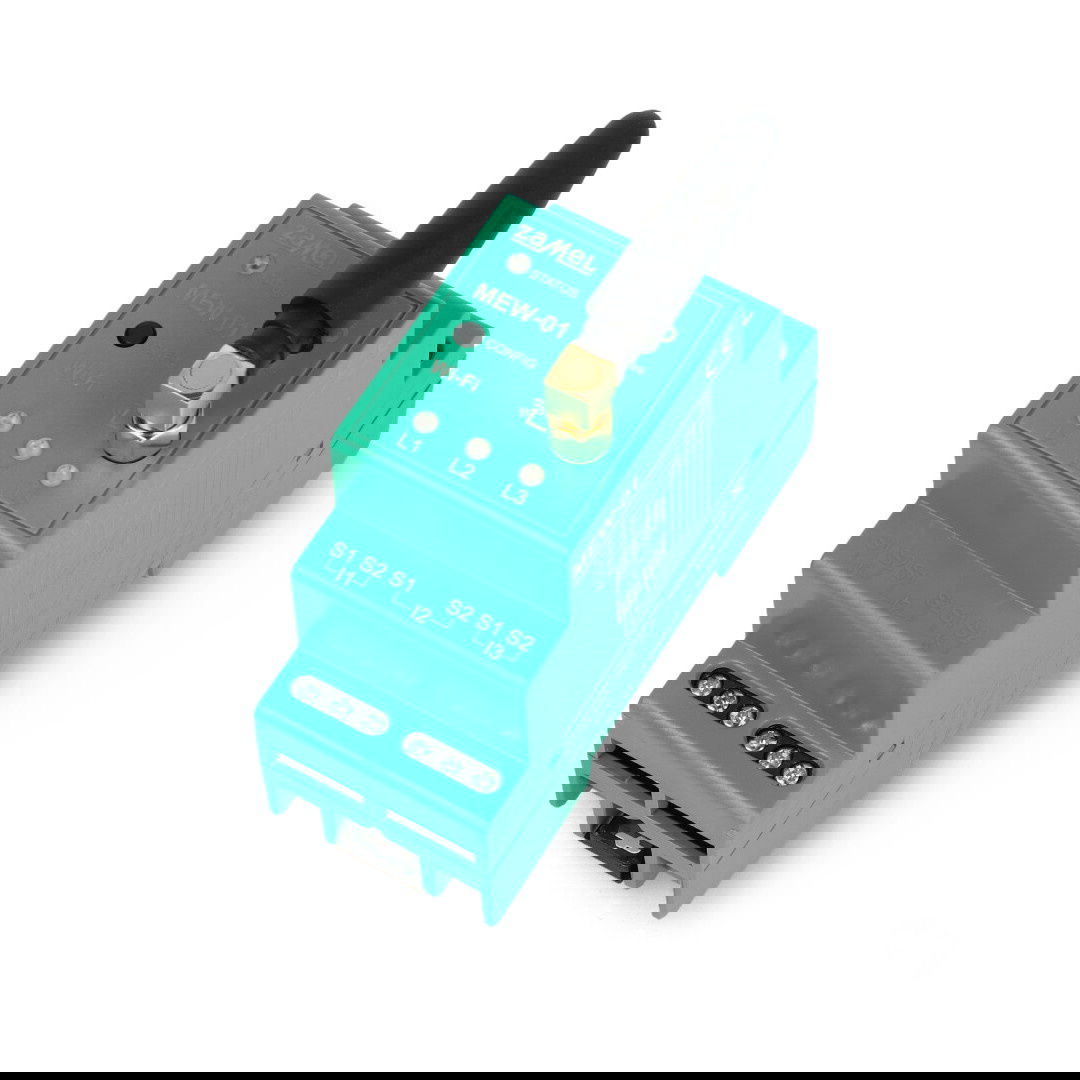 Monitor energii elektrycznej Wi-Fi 3F + N z anteną zewnętrzną -