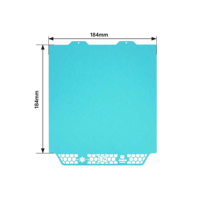 BIQU Panda Buildplate CryoGrip Pro Glacier 184*184mm