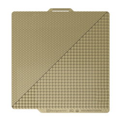 BIQU Panda Dual Textured PEI - magnetická podložka se strukturou voštiny a kostkovaným vzorem pro Bambu Lab X1, X2, P2, P1 a A1