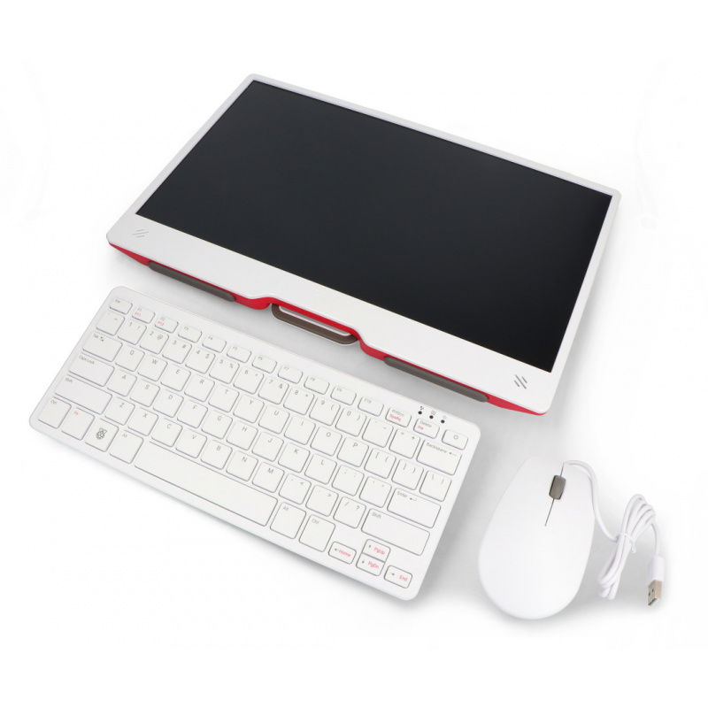 Zestaw komputerowy Raspberry Pi 500 8GB RAM + Monitor LCD IPS