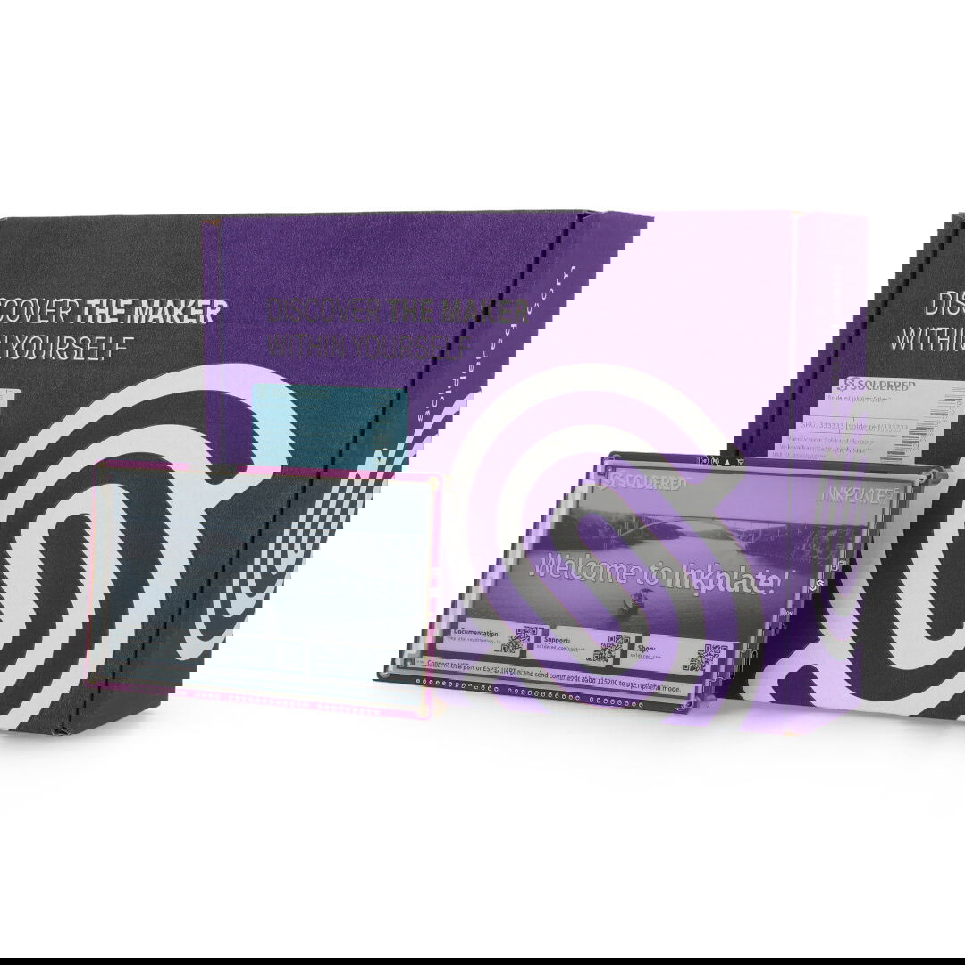 Inkplate 5 Gen2 - e-paper display 5,2'' 1280x720px - ESP32 -