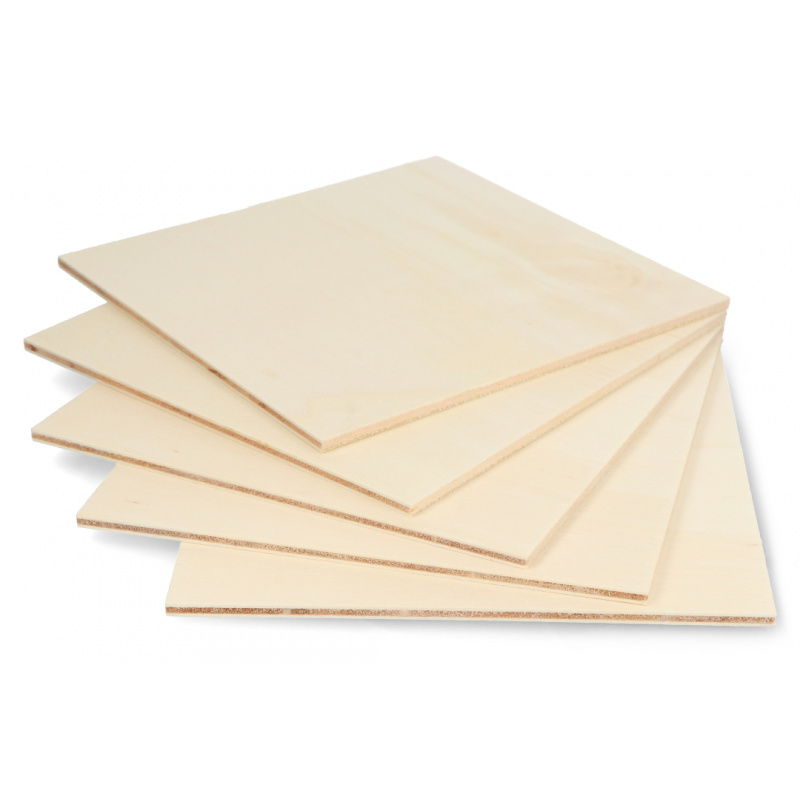 Sklejka topolowa 4mm 160x160mmm - 5szt.