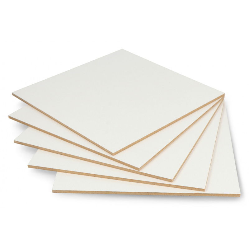 HDF biały 160x160mm - 5szt.