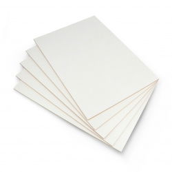 HDF biały 210x297mm - 5szt.