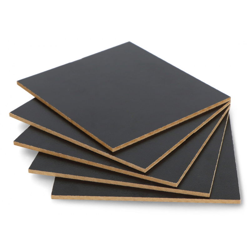 HDF czarny 110x120mm - 5szt.