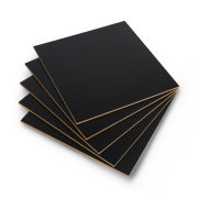 HDF czarny 160x160mm - 5szt.
