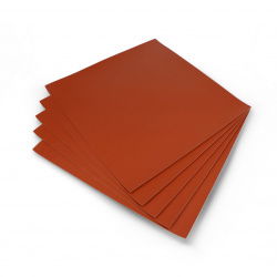 Brown Pebbled PU Leatherette Fabric - YD003