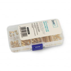 Zestaw śrubek i podkładek dystansowych M2,5 E50 - 120 elementów