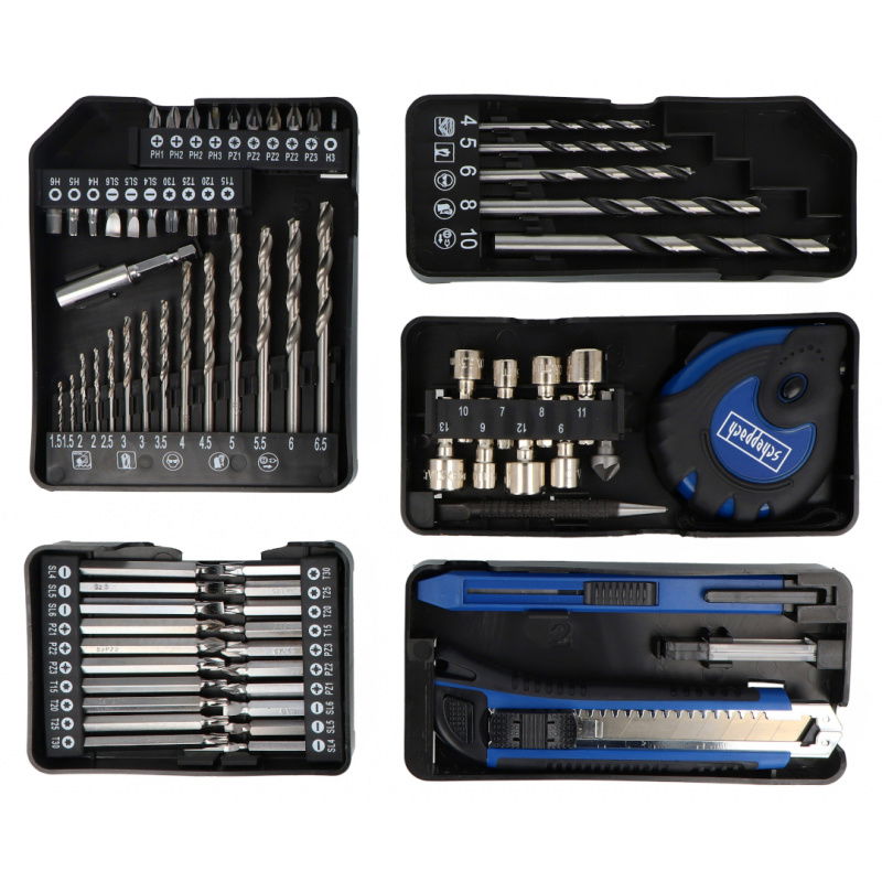 Wiertarko-wkrętarka w walizce + bateria 2 Ah + ładowarka 2,4 A