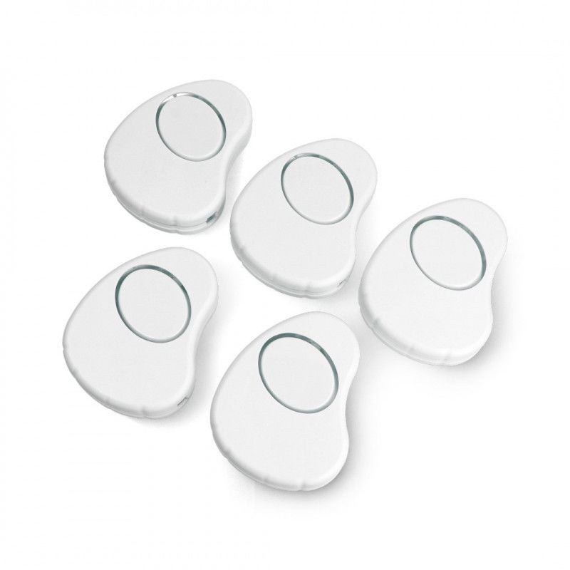 Průchozí nožní spínač PN30 230V - bílý - 5ks.