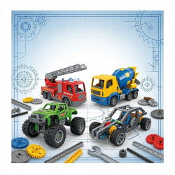 Zestaw konstrukcyjny 4in1 Laboratorium Mechaniki Clementoni