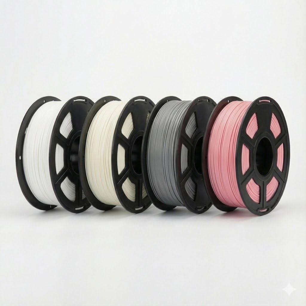 Pakiet filamentów ze szpulami Sunlu - Starter Pack PLA - 4szt.