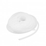 white winding tube