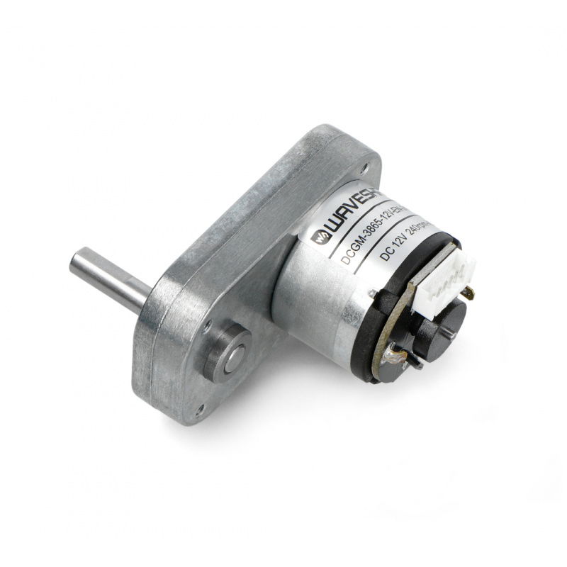 DC 12V 240RPM motor typu L s kovovým převodem - magnetický