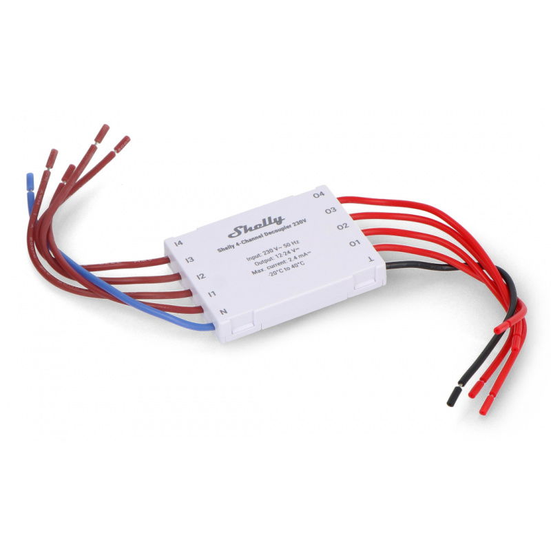 Shelly Odsprzęgacz 4-kanałowy