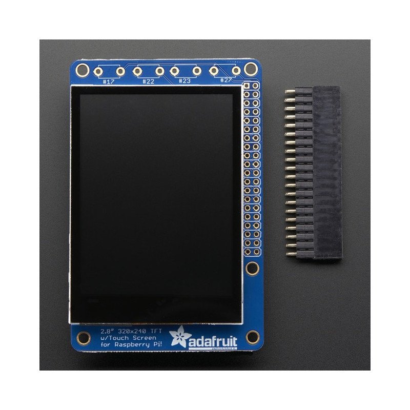PiTFT Plus MiniKit - 2,8 "kapacitní dotykový displej 320 x 240 pro Raspberry Pi A + / B + / 2