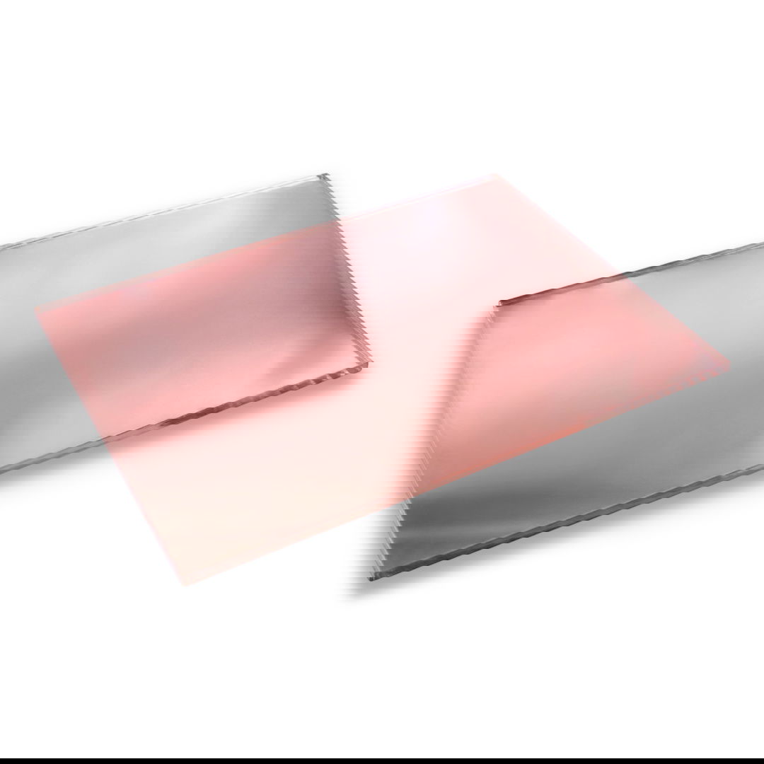 Płyta akrylowa PMMA - 3mm - 400x600mm - Rose Gold Mirror - 1szt.