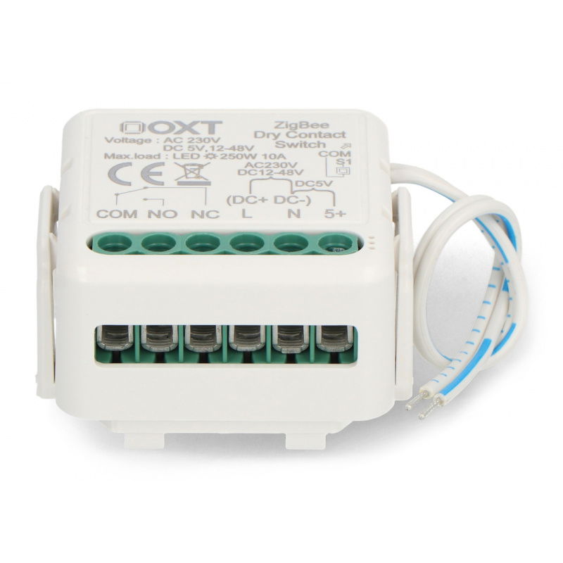 Tuya - jednokanálové mini beznapěťové relé - ZigBee - aplikace