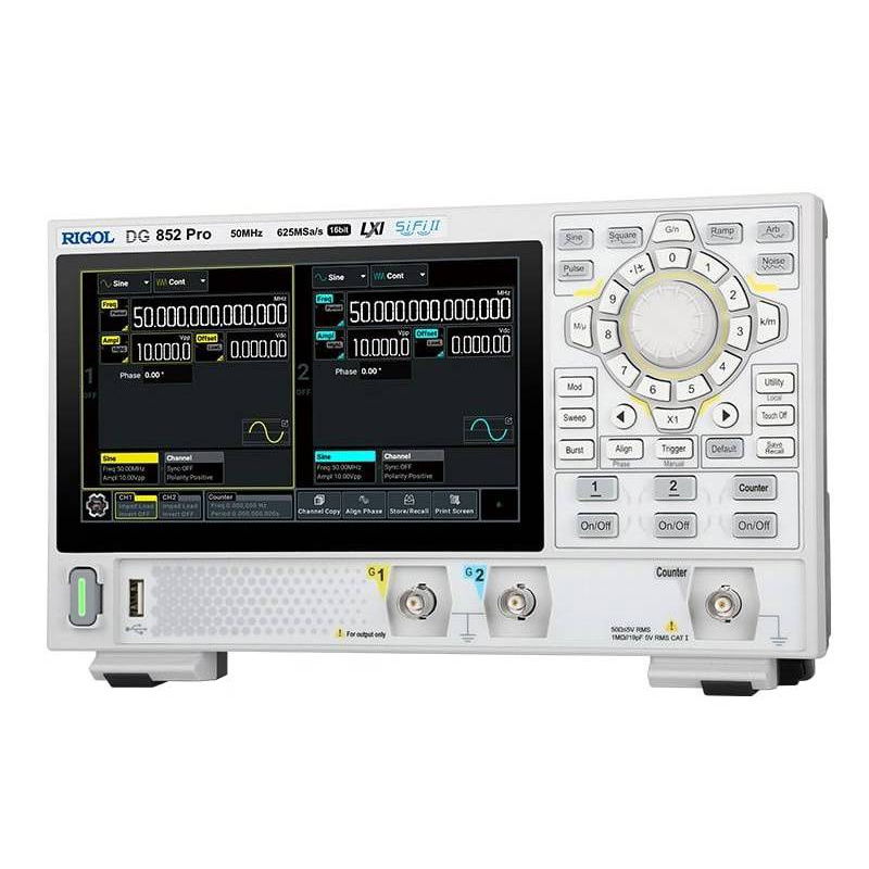 Generator Arbitralny RIGOL DG852 Pro - 2CH 50MHz 2Mpts/ch 625