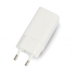 Ładowarka Quick Charger, USB, USB-C (biała)