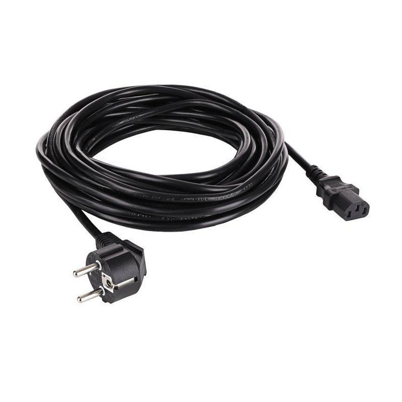 Kabel zasilający Akyga AK-PC-05S CU 3x1.5mm² CEE 7/7 / IEC C13