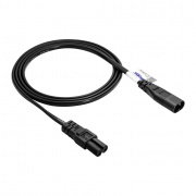 Kabel zasilający przedłużacz ósemka Akyga AK-RD-08A CCA