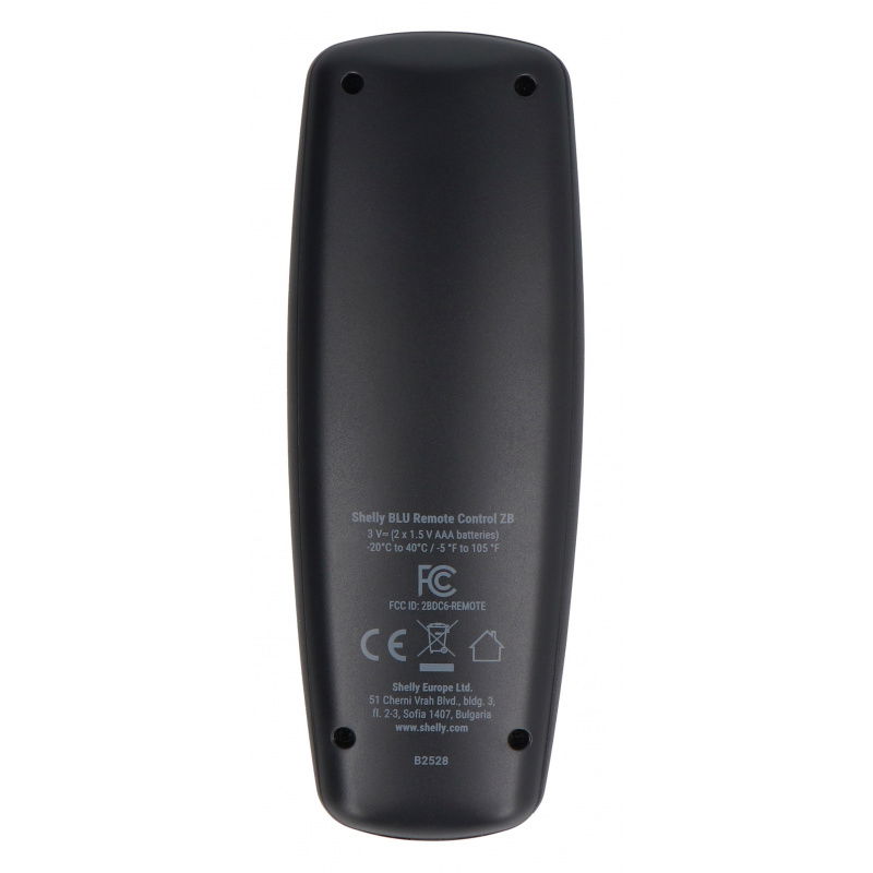 Shelly Pilot do sterowania Shelly BLU Remote Control ZB (BT /