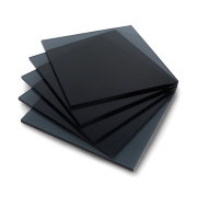 Plexi dymiona grafit 6mm 200x200mm (5szt)
